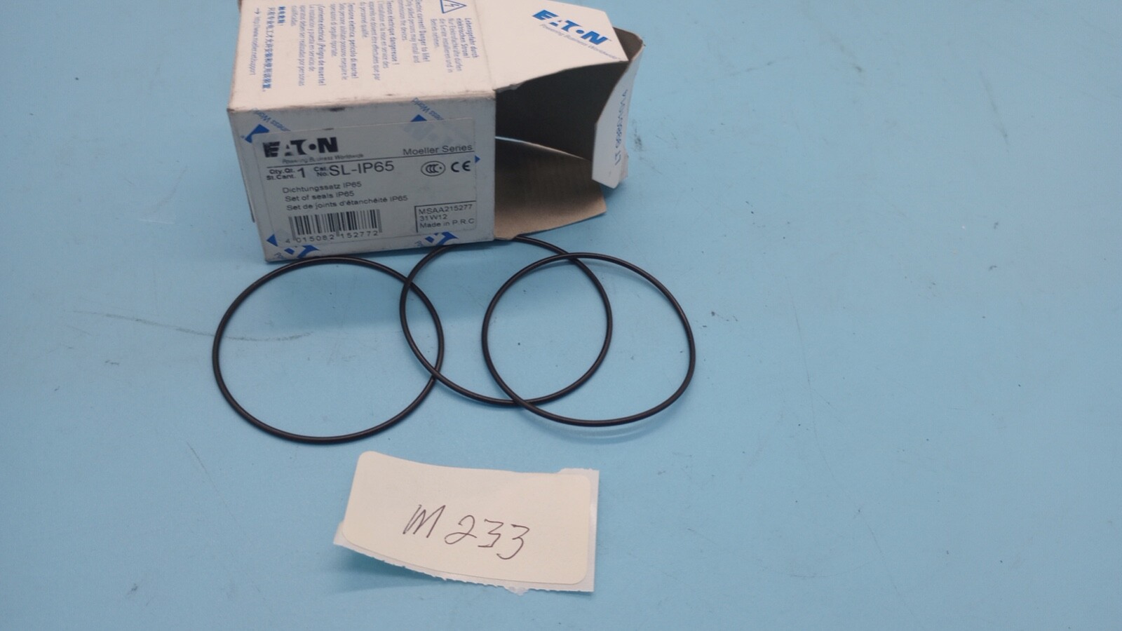 EATON SL-IP65 Klockner Moeller Eaton Set of Seals (4x) IP65 for SL (18)