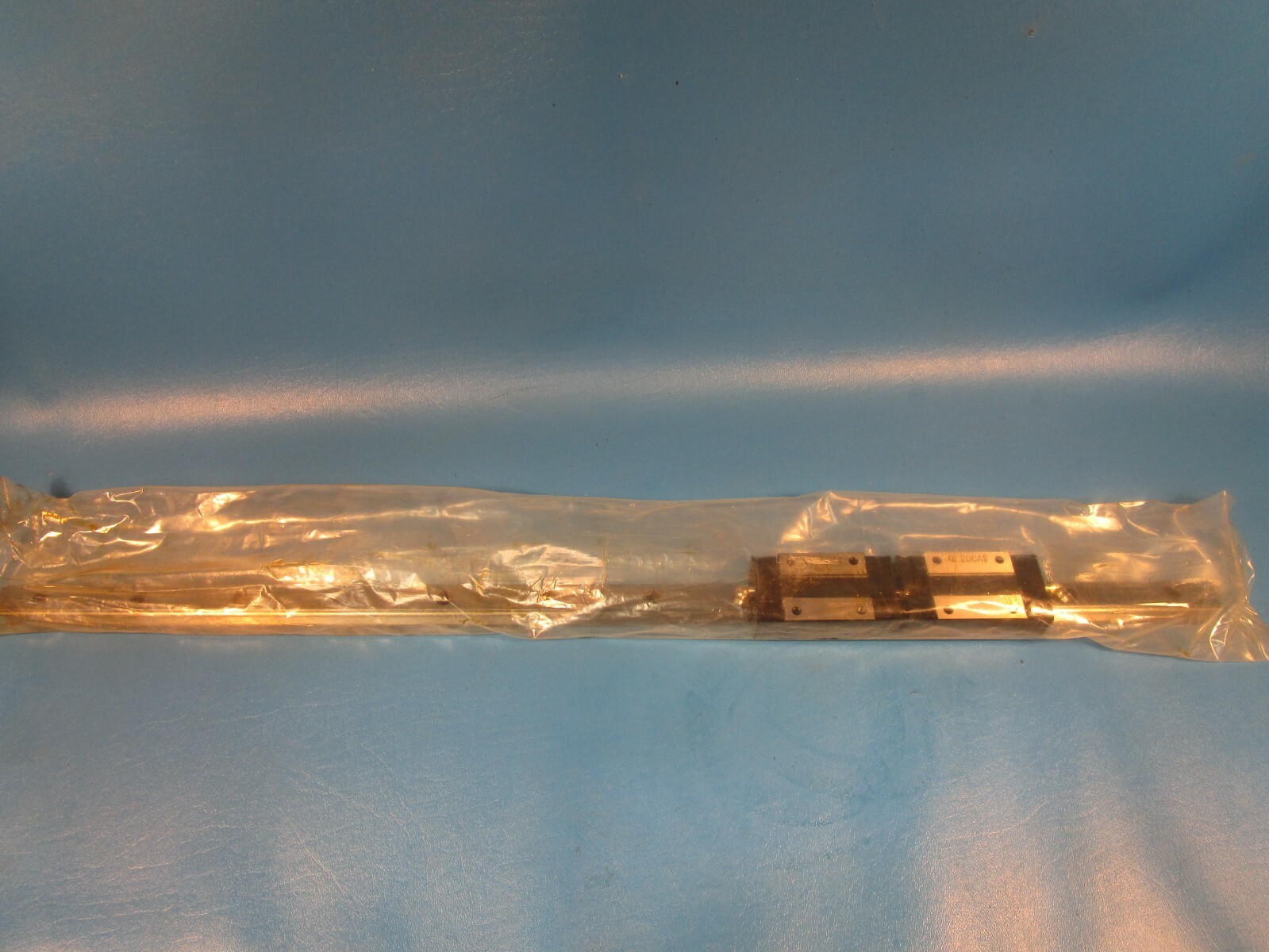LSK, GL20CA2T711 2IIPZ2, TWO GL20CA Linear Square Slider Blocks on a 711mm Rail
