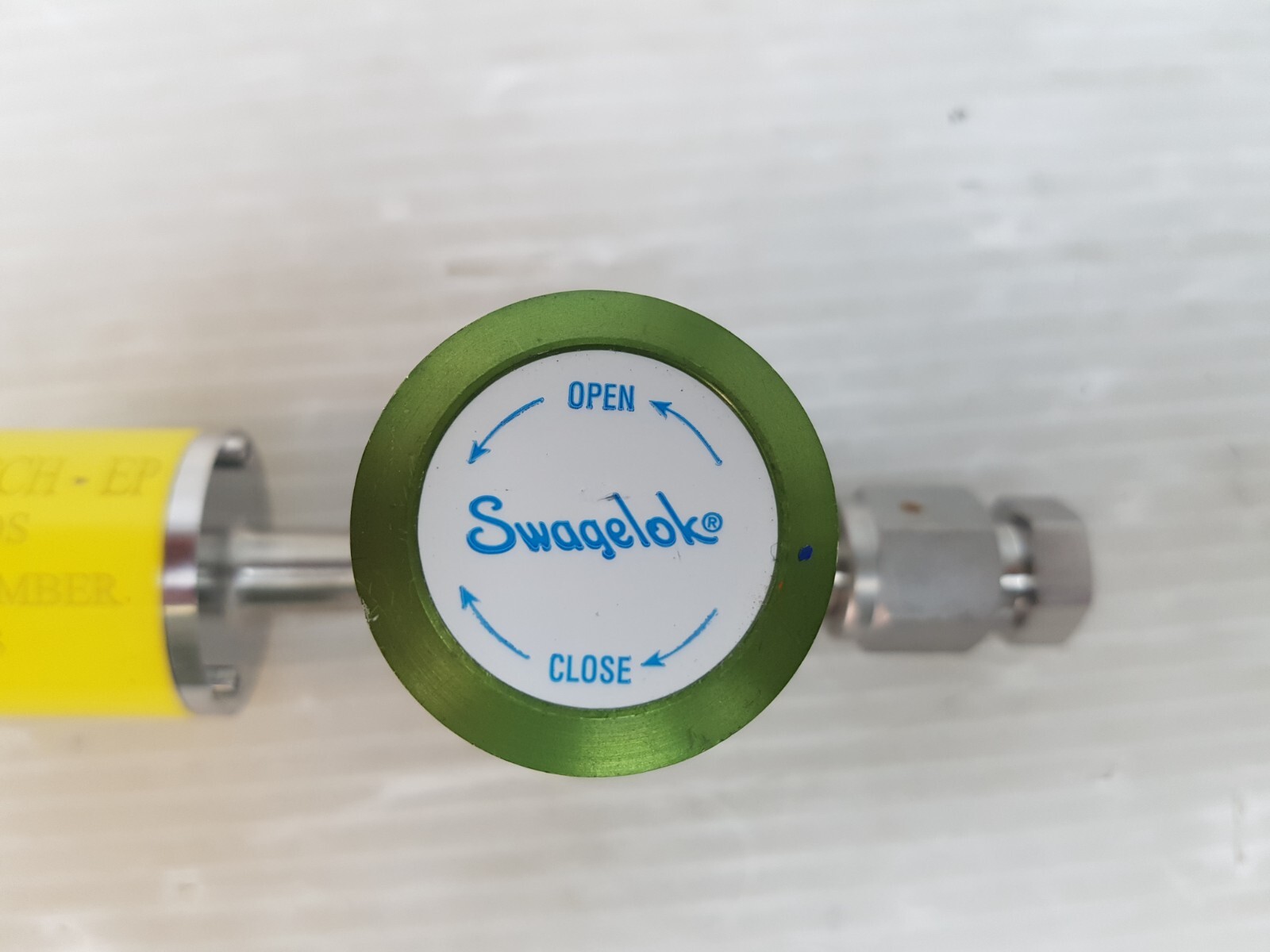 SWAGELOK SS-4H-TW, METAL ETCH-EP SEE SDS