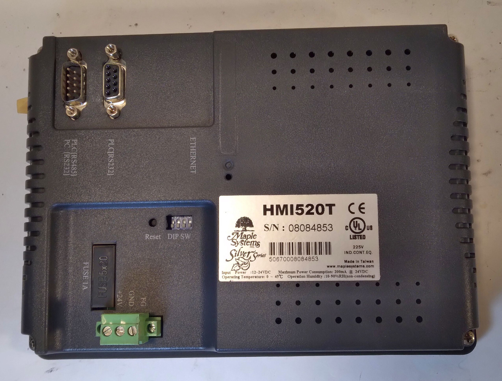 1 USED MAPLE SYSTEMS HM1520T TOUCHSCREEN INTERFACE ***MAKE OFFER***