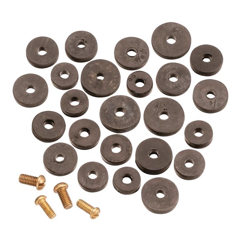 Plumb Pak PP805-20 Assorted Sizes Flat Rubber Faucet Washers & Screws