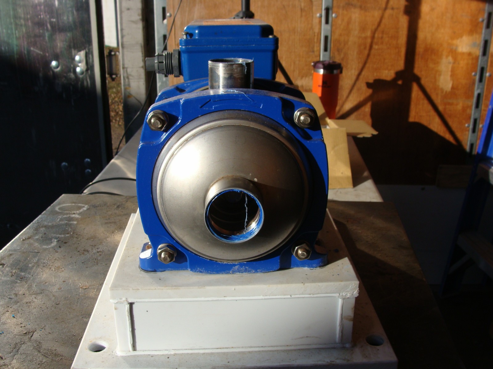 GOULDS PUMP 10HM01N07T6PBQE 1HP 3500RPM W/LOWARA MOTOR SM80HMHCA/UL304 E3 1HP