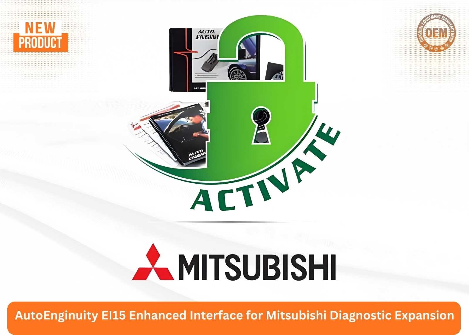 AutoEnginuity EI15 Enhanced Interface for Mitsubishi Diagnostic Expansion