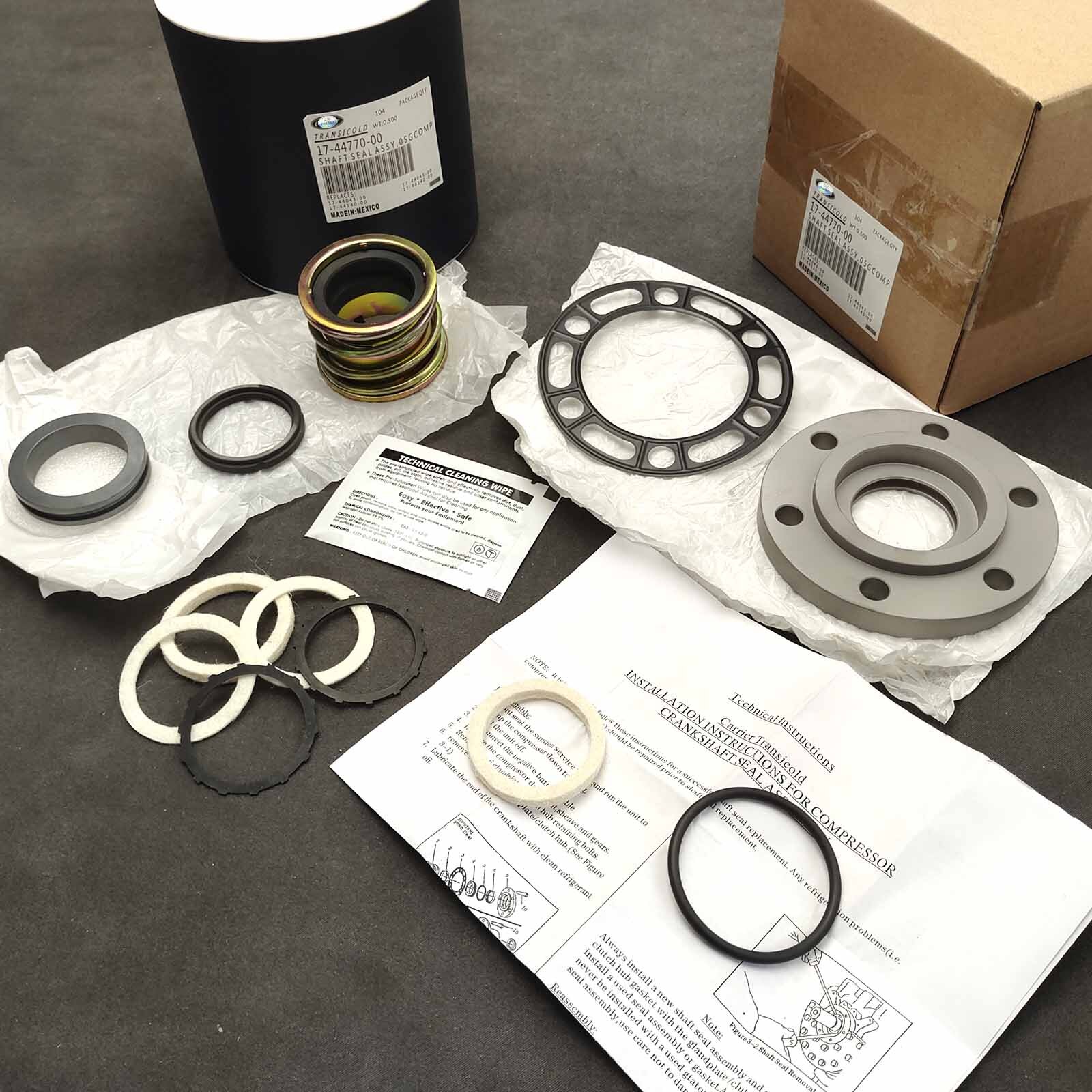 New Shaft Seal Crankshaft 05G Compressor Kit for Carrier 950 17-44145-00