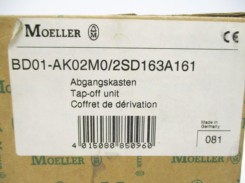 KLOCKNER MOELLER BD01-AK02M0/2SD163A161 NSMP
