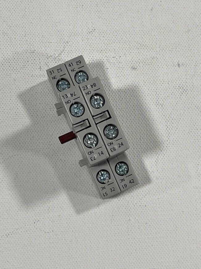 NEW! ALLEN BRADLEY 194E-A-P22 AUXILIARY CONTACT BLOCK 2 NO 2 NC 194EAP22