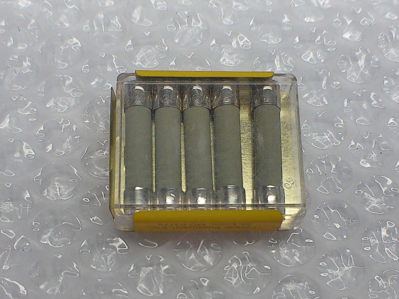 BUSSMANN ABC-8-R FUSE LOT OF 3 PKG OF 5 NSMP