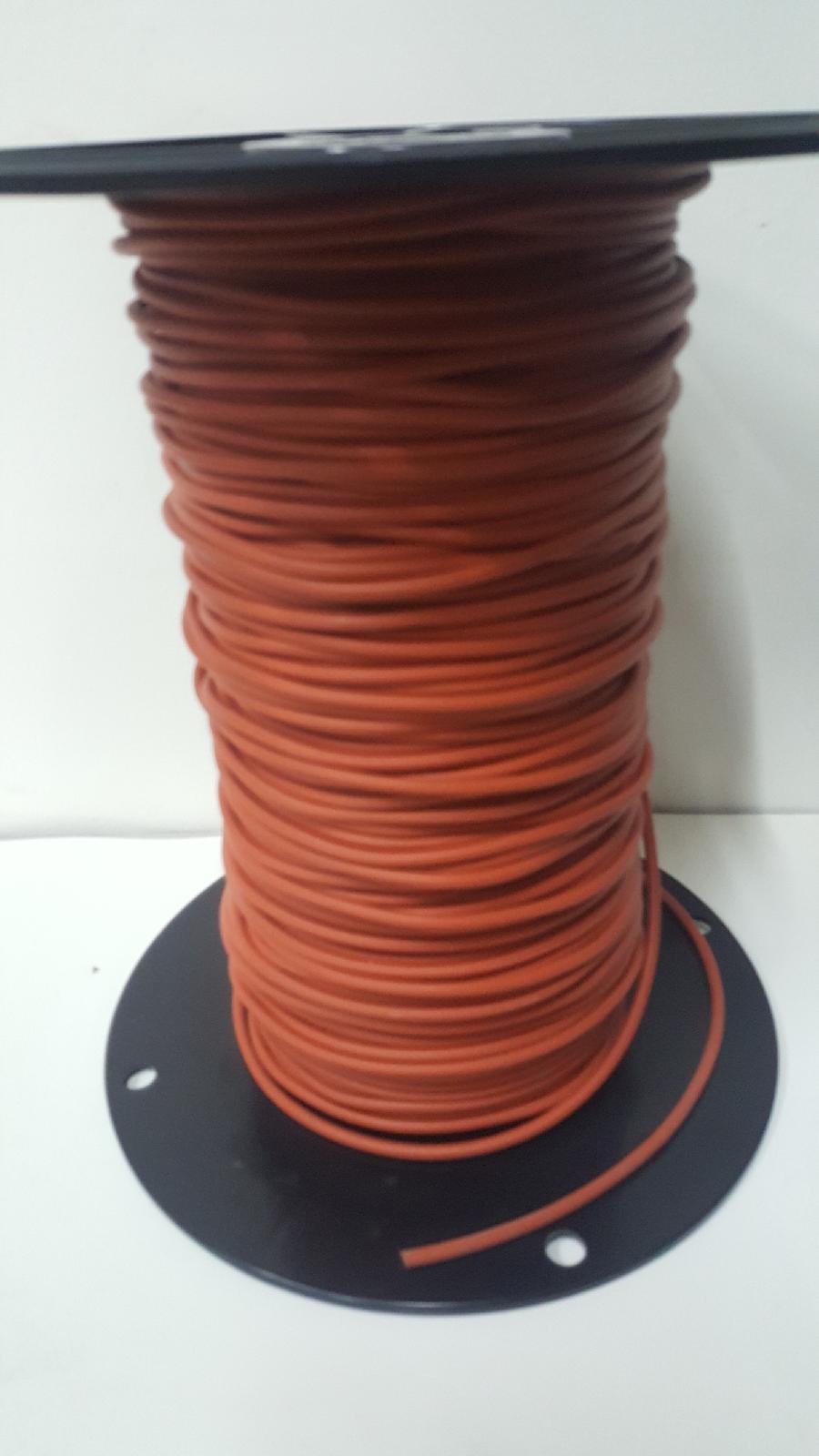 SILICONE O-RING CORD .250 70 DURO 1/4″ THICK 50 FT ROLL