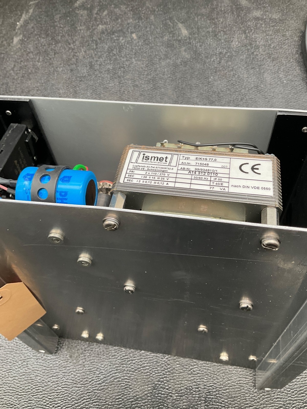 ZUMBACH EU 20K Speed Control Unit USED