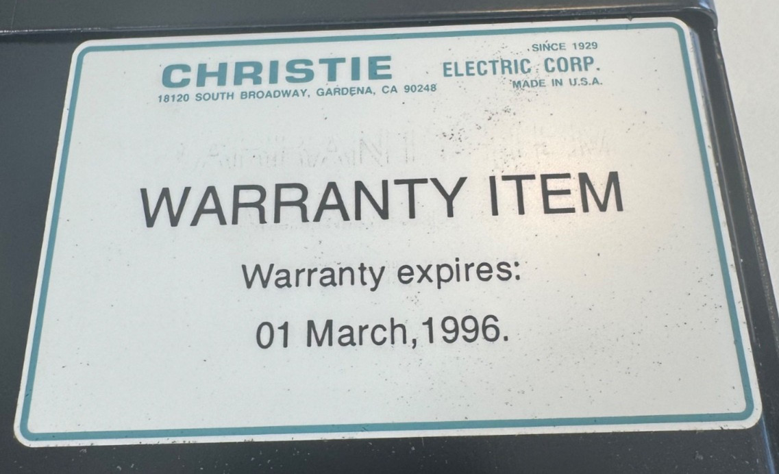 Christie CASP2000H 121379-004 Analyzer Charger w/Case & Cables Complete NEW