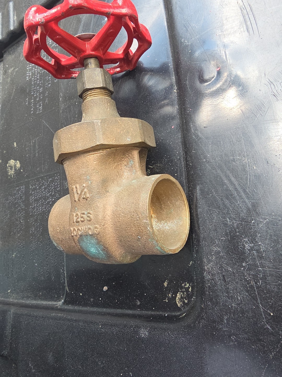 KITZ 1-1/4″ BRASS SWEAT GATE VALVE C125S