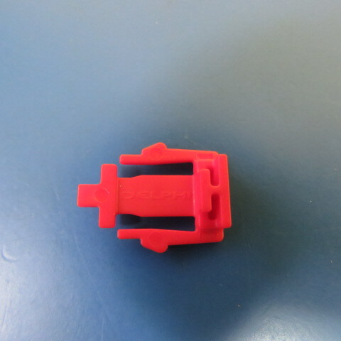Delphi 15477038 Qty of 200 per Lot Automotive Connectors RED CPA LOCK MICRO 64