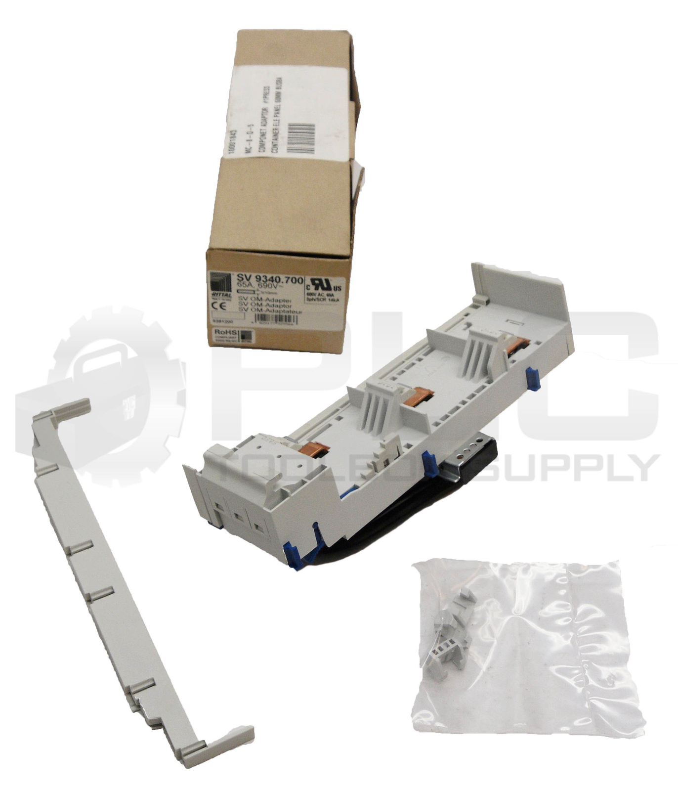 NEW RITTAL SV 9340.700 SV OM-ADAPTER 600VAC 65A 3PH