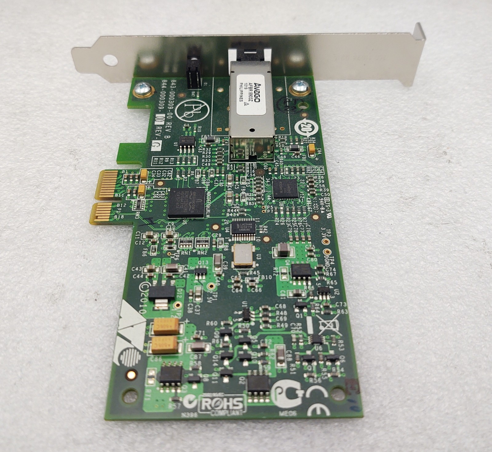 Avago 843-000309-00 Network Card 844-000309-00