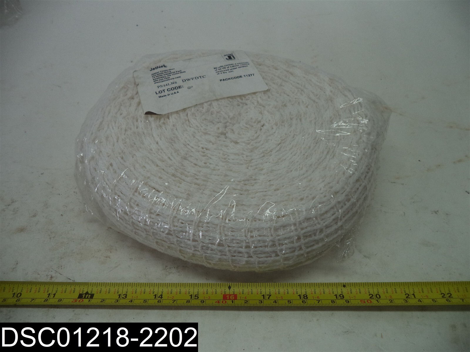 P5/14LNS Jet Net 50 Yard Tubular Netting