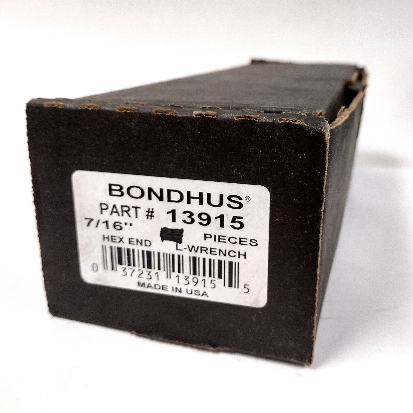BONDHUS 13915 7/16″ HEX LONG L-WRENCHES (14 PIECES) 7.5″ LONG