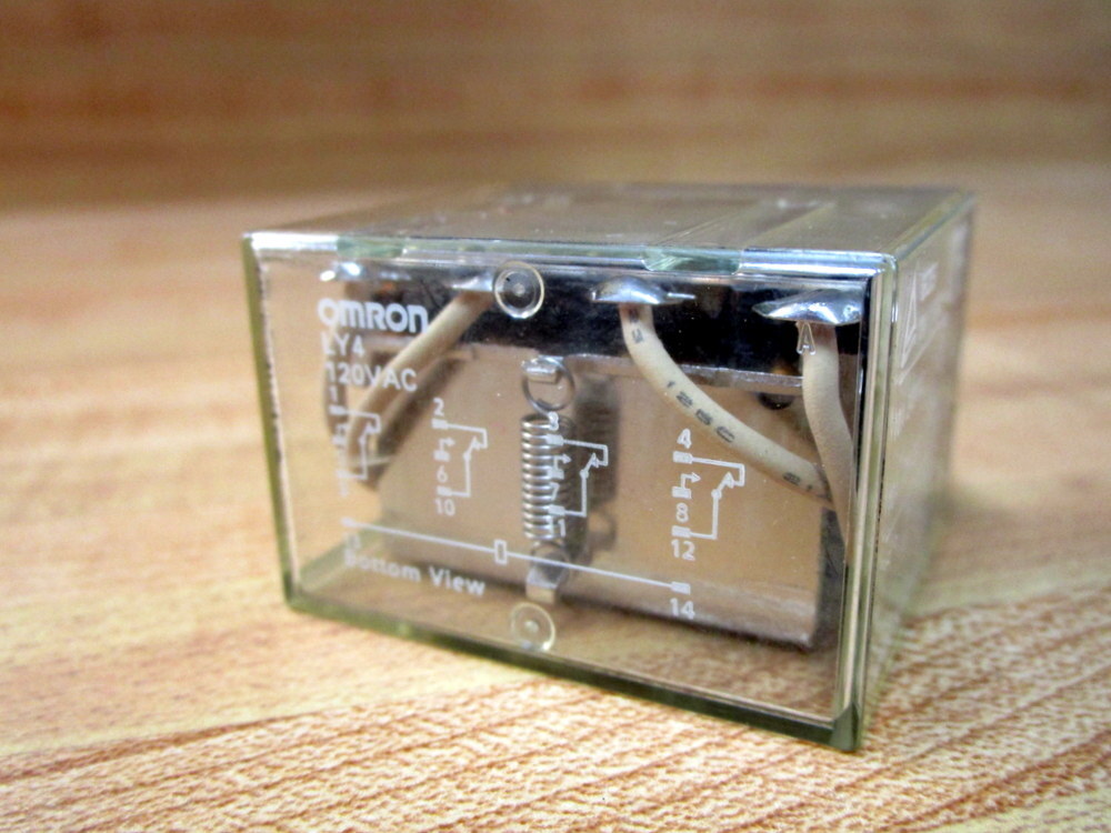 Omron LY4 120VAC Relay LY4120VAC (Pack of 3)