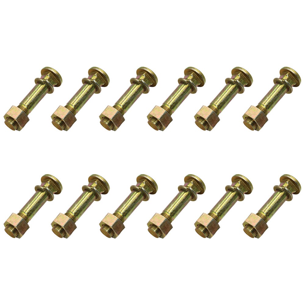 81821369 370938S36 12 Disc To Rim Shoulder Bolt Nut Fits Ford 8N 9N 2N NAA 600