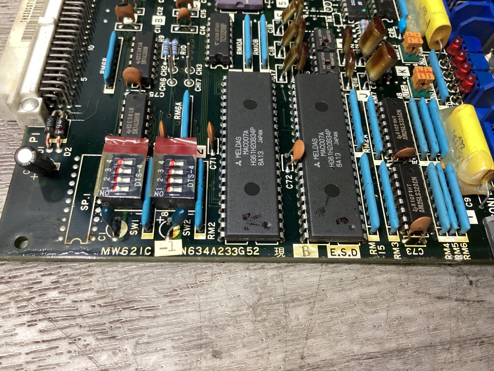 MITSUBISHI CIRCUIT BOARD MW621C-1 BN634A233G52 #110Z75