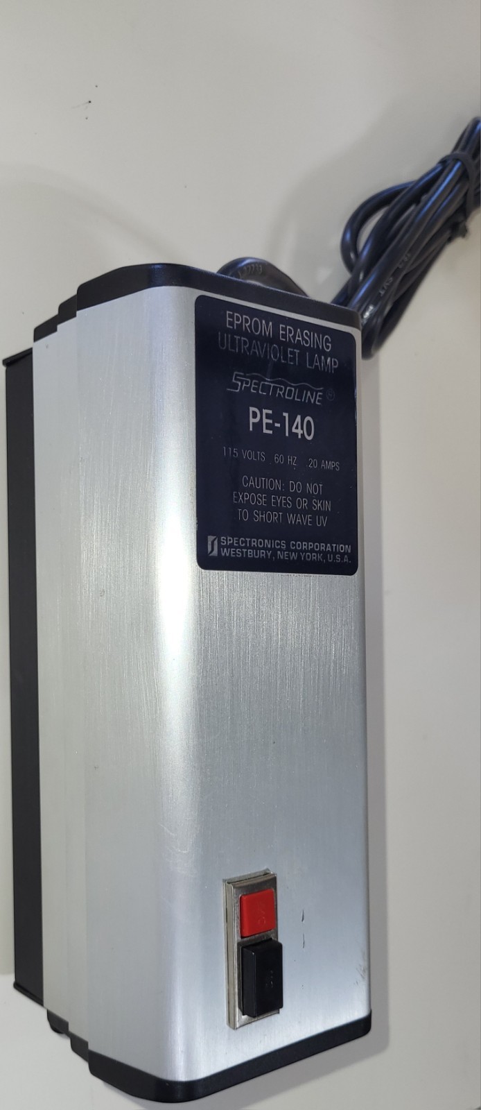 Spectroline Eprom Erasing Ultraviolet Lamp PE-140