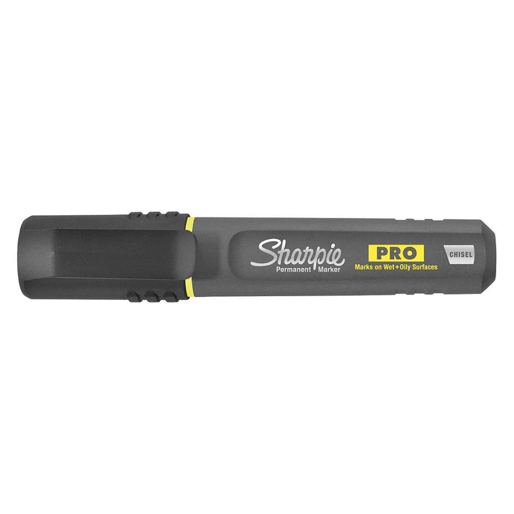 SHARPIE 2018326 Permanent Marker,Black,Capped,PK12 499H34