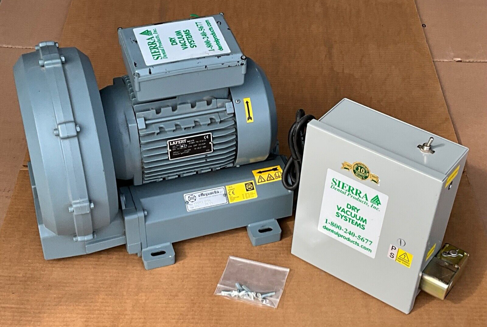SIERRA DRY VACUUM LAFERT EFFEPIZETA, AMD 90L DA2, 115/208-230V, LIGHT USE