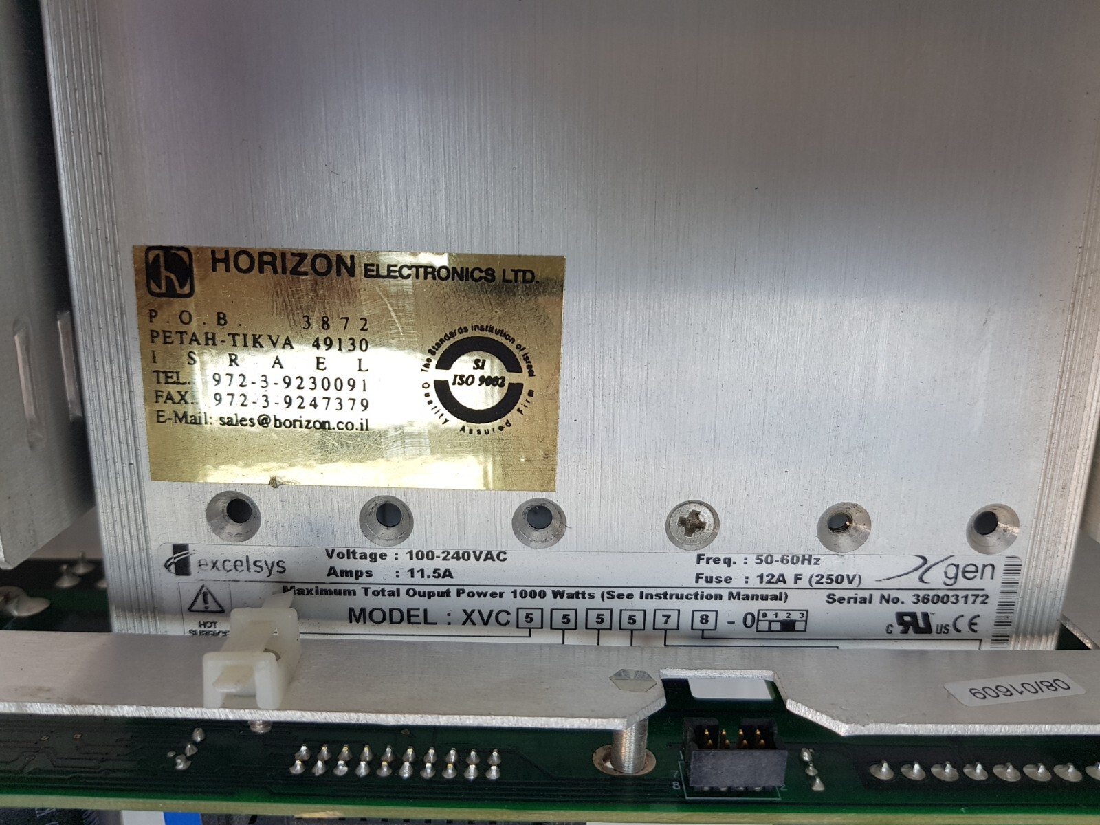 LUMENIS LEA0034094-A, EXCELSYS XGEN XVC555578-02 POWER SUPPLY