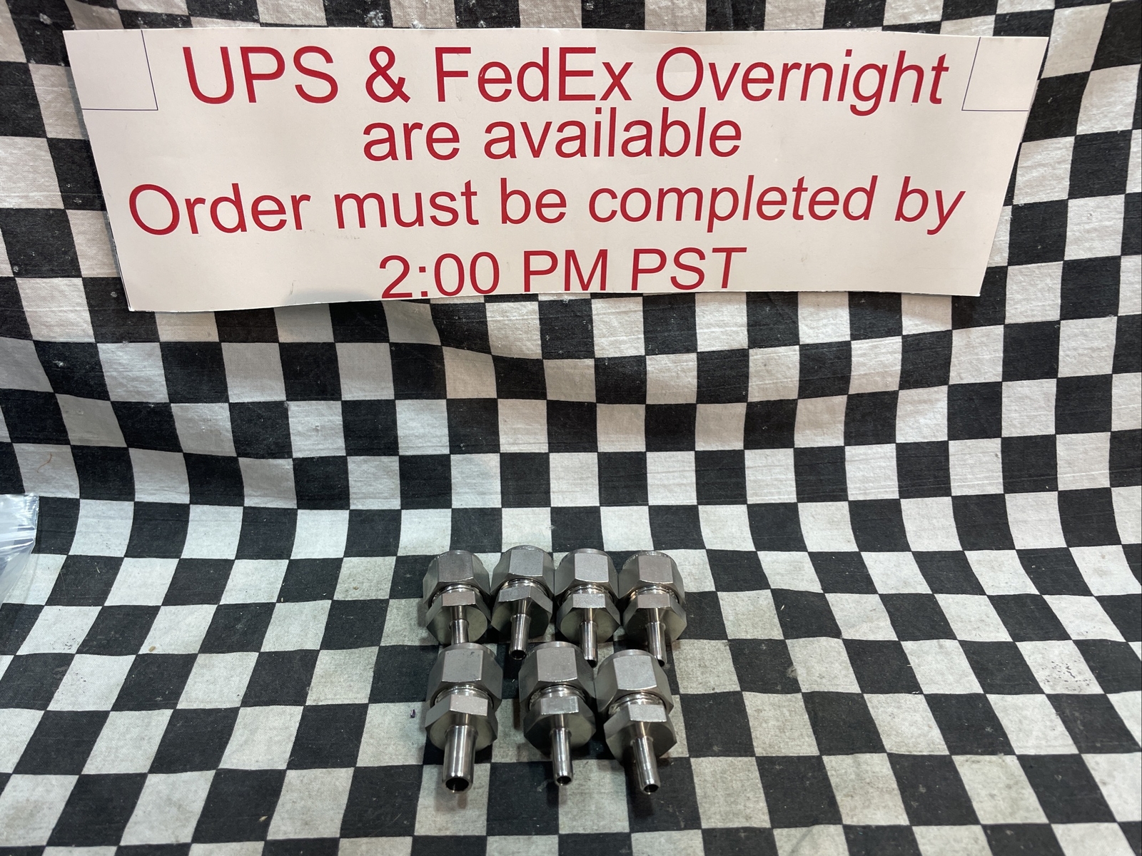 Lot Of 7, Swagelok Union Reducer 1/2″ X 1/4″, SS-810-R-4, Shipsameday #ZF15