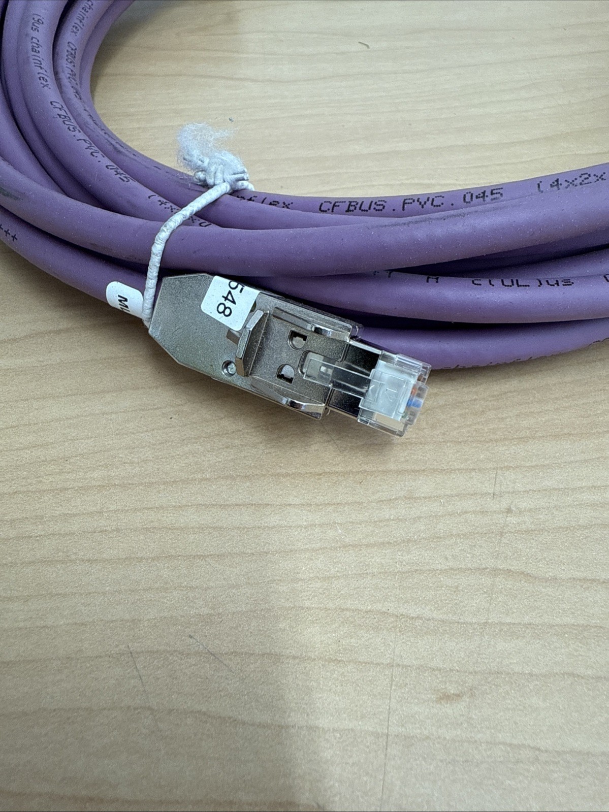 NEW! IGUS CFBUS.PVC.045 Chainflex Ethernet CAT5e Cable – 10m – E363067