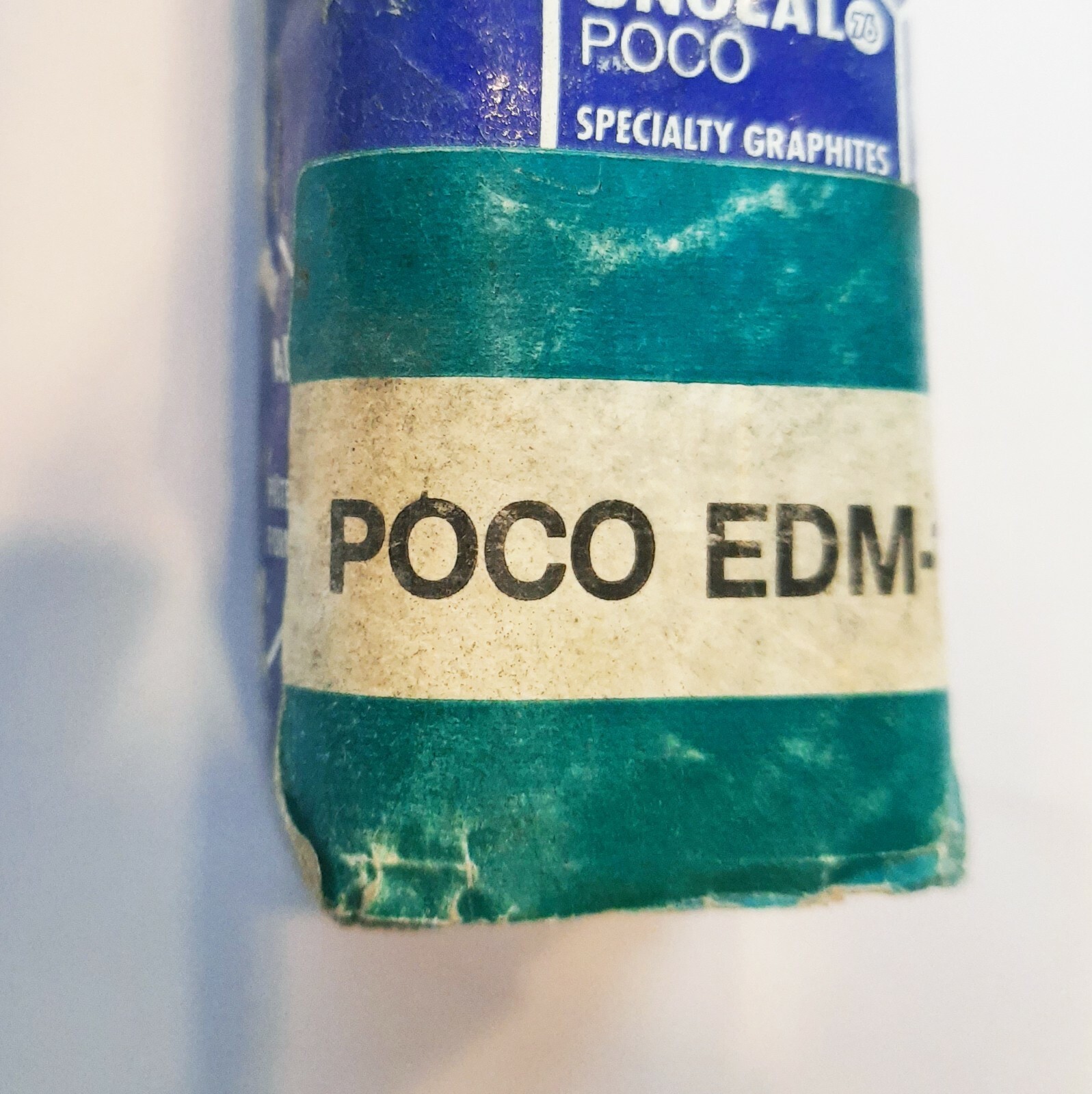 UNOCAL POCO EDM-100 GRAPHITE BLOCK 104 X 26 X 26 mm – NEW – OLD STOCK