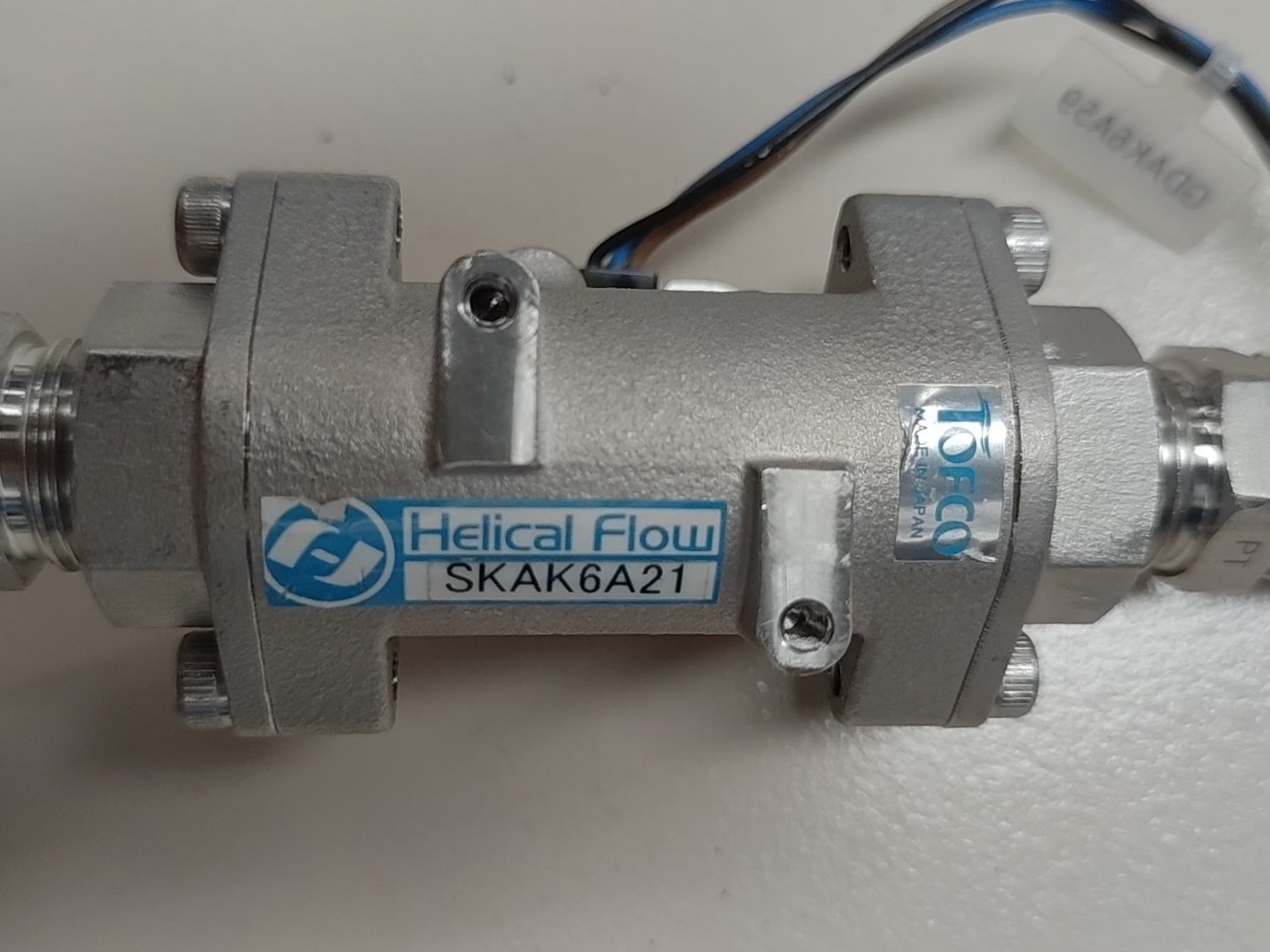 NEW TOFCO SKAK6A21 Industrial Liquid Mini Flow Vortex Flowmeter