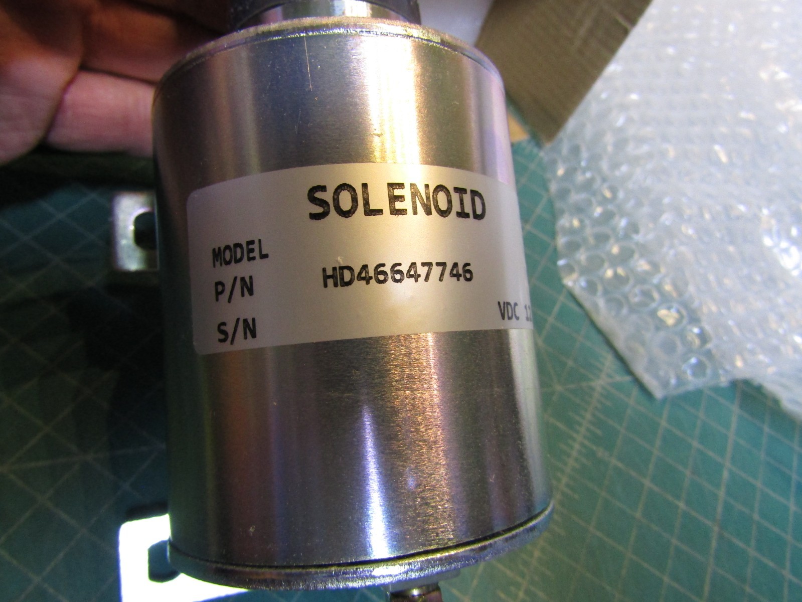 1 – Fuel Stop Solenoid Thermo King C-600/ SB200/230 HD 46647746 vdc12. NEW