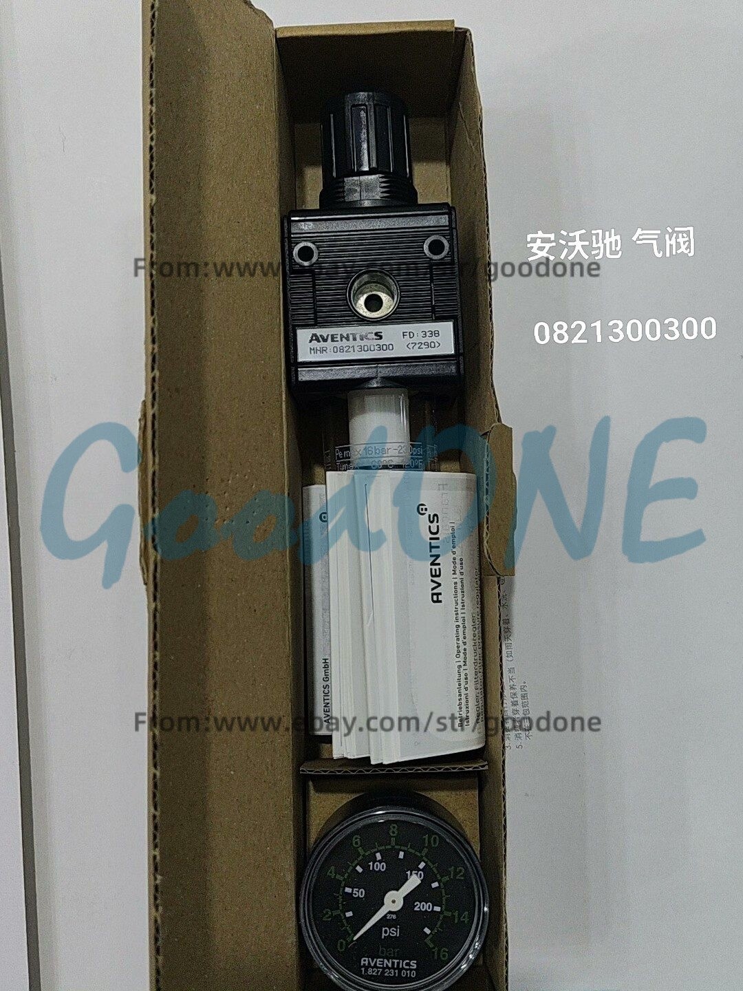 1PC NEW Aventics 0821300300 Pressure Regulating Valve