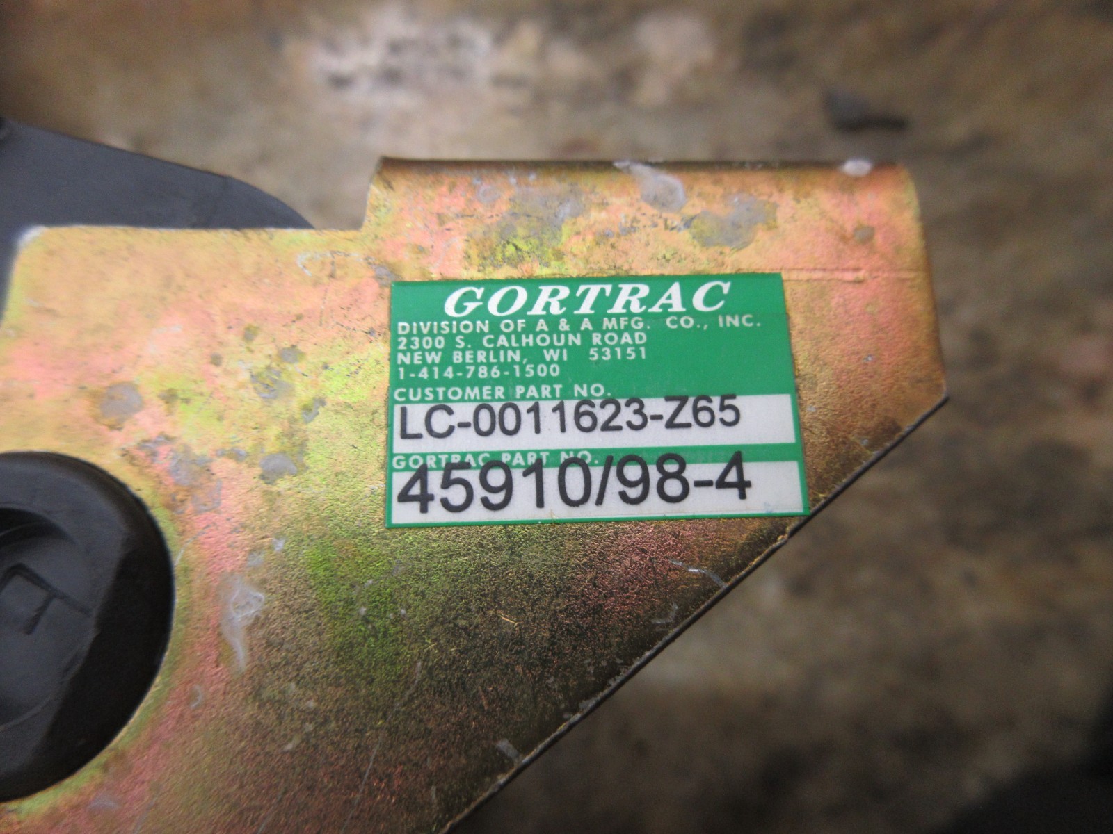 1998 HARDINGE COBRA LC-65 HYLATRAC CABLE WIRE CARRIER GORTRAC LC-0011623-Z65 CNC