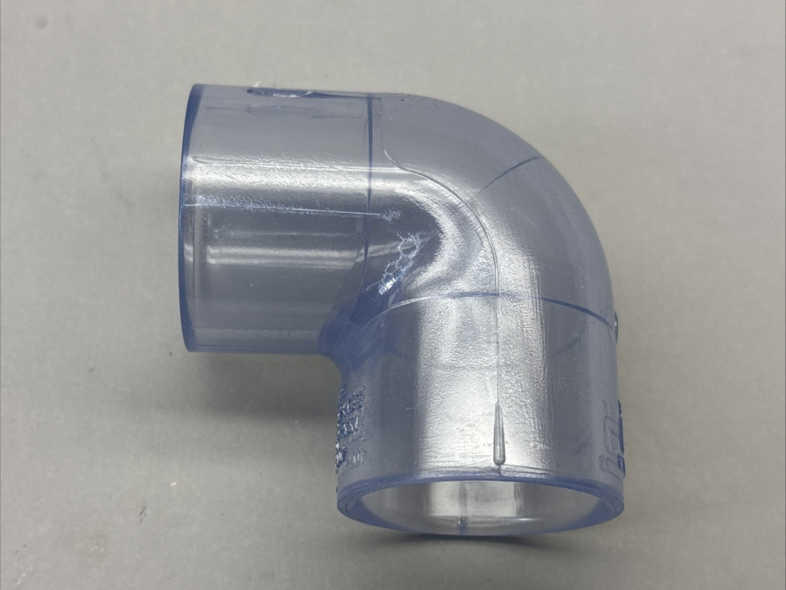LOT of 6 Spears 406-010 1″ PVC 90 ELBOW SOCKET SCH40 Clear