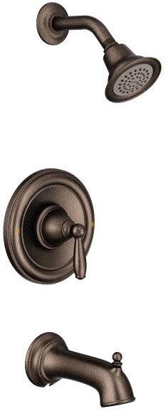 Moen Brantford One Handle Bathtub & Shower Faucet Trim Oil Rubbed Bronze