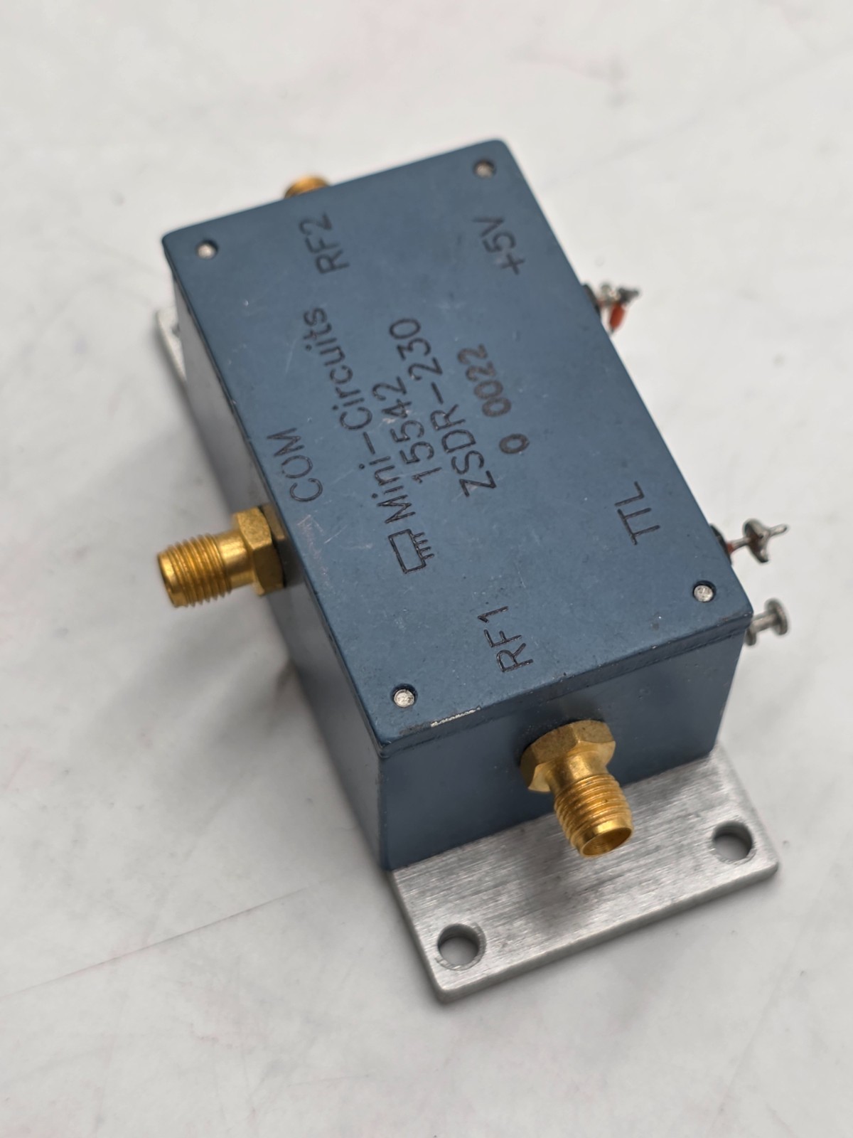 COM MINI-CIRCUITS 15542, ZSDR-230 10-3000MHz SMA RF Coaxial Microwave Switch
