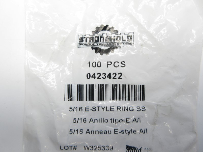 STRONGHOLD 0423422 5/16″ (PKG OF 100) NSMP
