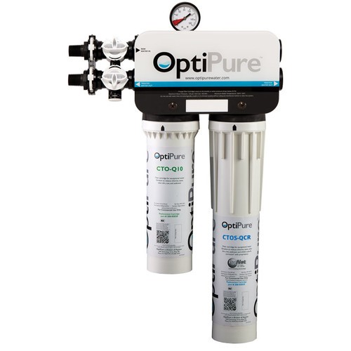 Pentair 170-52081 1/2″ Dual Filter System OptiPure CR PVC NPT