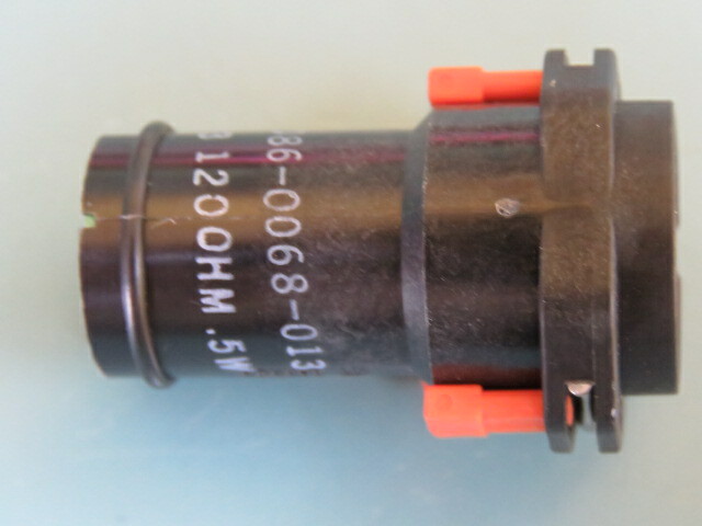 ITT-CANNON 086-0068-013 Qty of 5 per Lot HOUSING ASSY PLUG CLC 4 RESIST