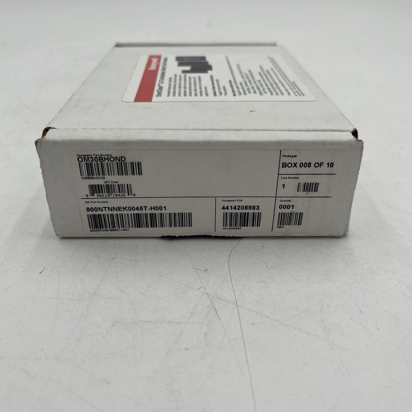 NEW!! Honeywell OmniClass 2.0 Smart Card Reader – OM30BHOND 900NTNNEK0045T-H001