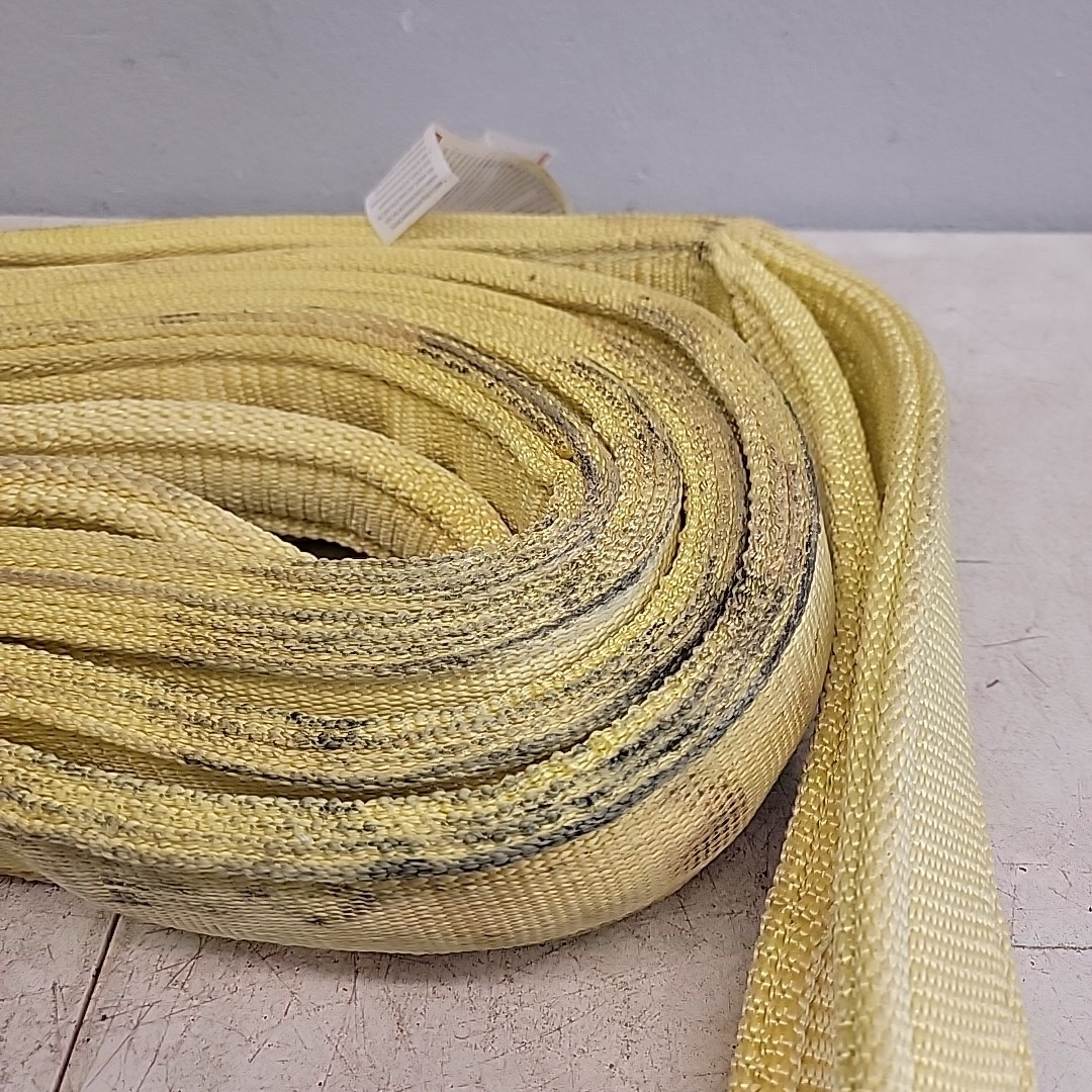Stren-Flex Eef-4-904-20 Synthetic Web Sling, Type 3, 20 Ft L, 4 In W, Nylon,