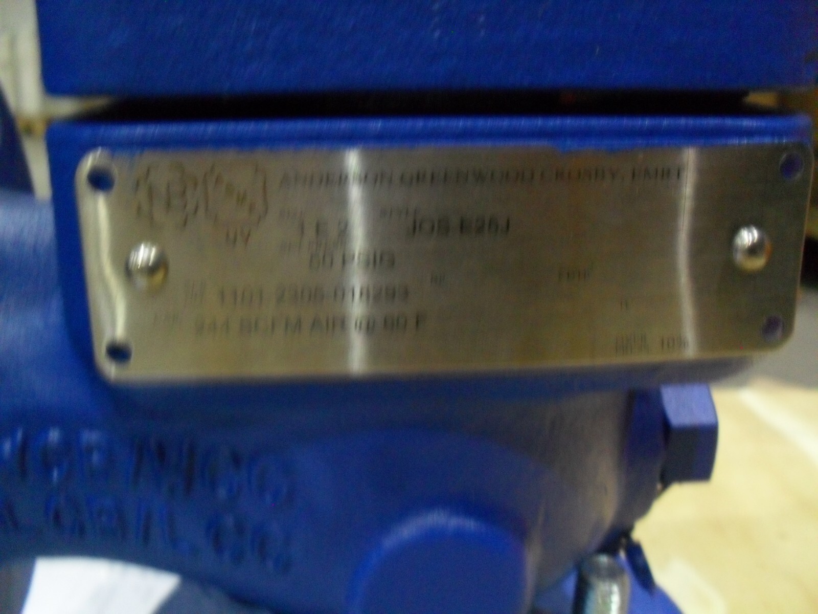 Anderson Greenwood Crosby 1E2JOS-E25J 1″ PSV Valve Certified