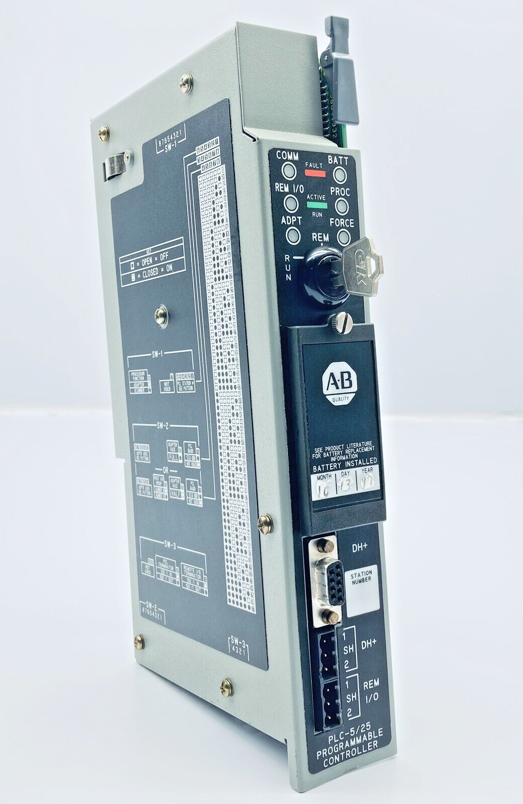ALLEN BRADLEY 1785-LT PLC-5/15 PROCESSOR MODULE SER.B F/W REV:T 96844478