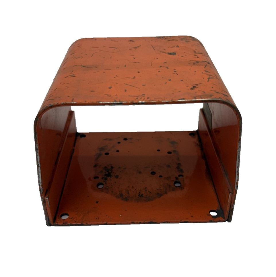 LINEMASTER FOOT PEDAL GUARD 522-B14 ORANGE STEEL