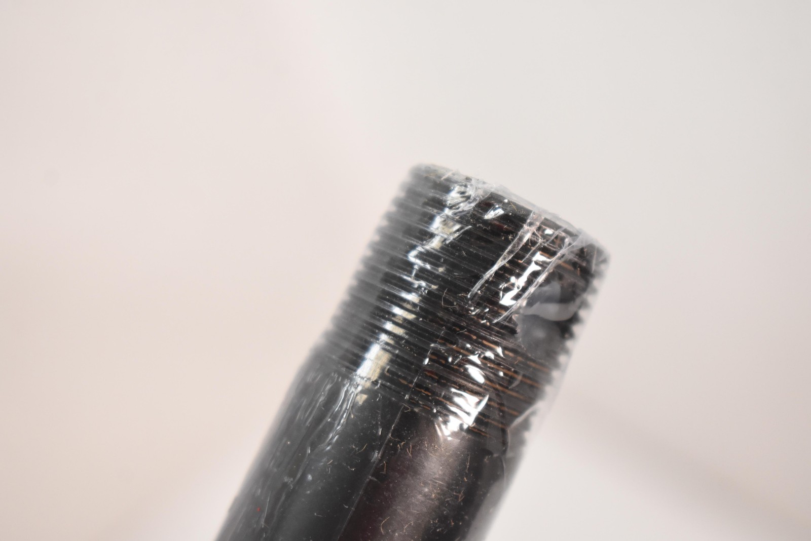 Black Threaded Extension Tube DRT1-24LBL Metal Post Industrial Replacement 24″
