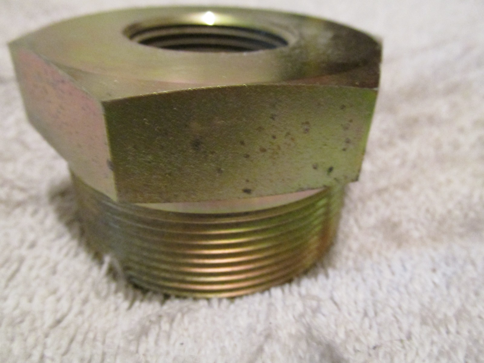 LOT OF 2 NEW Eaton Aeroquip 2081-32-16S Hose Adapter, 1″, Nptf Fittings