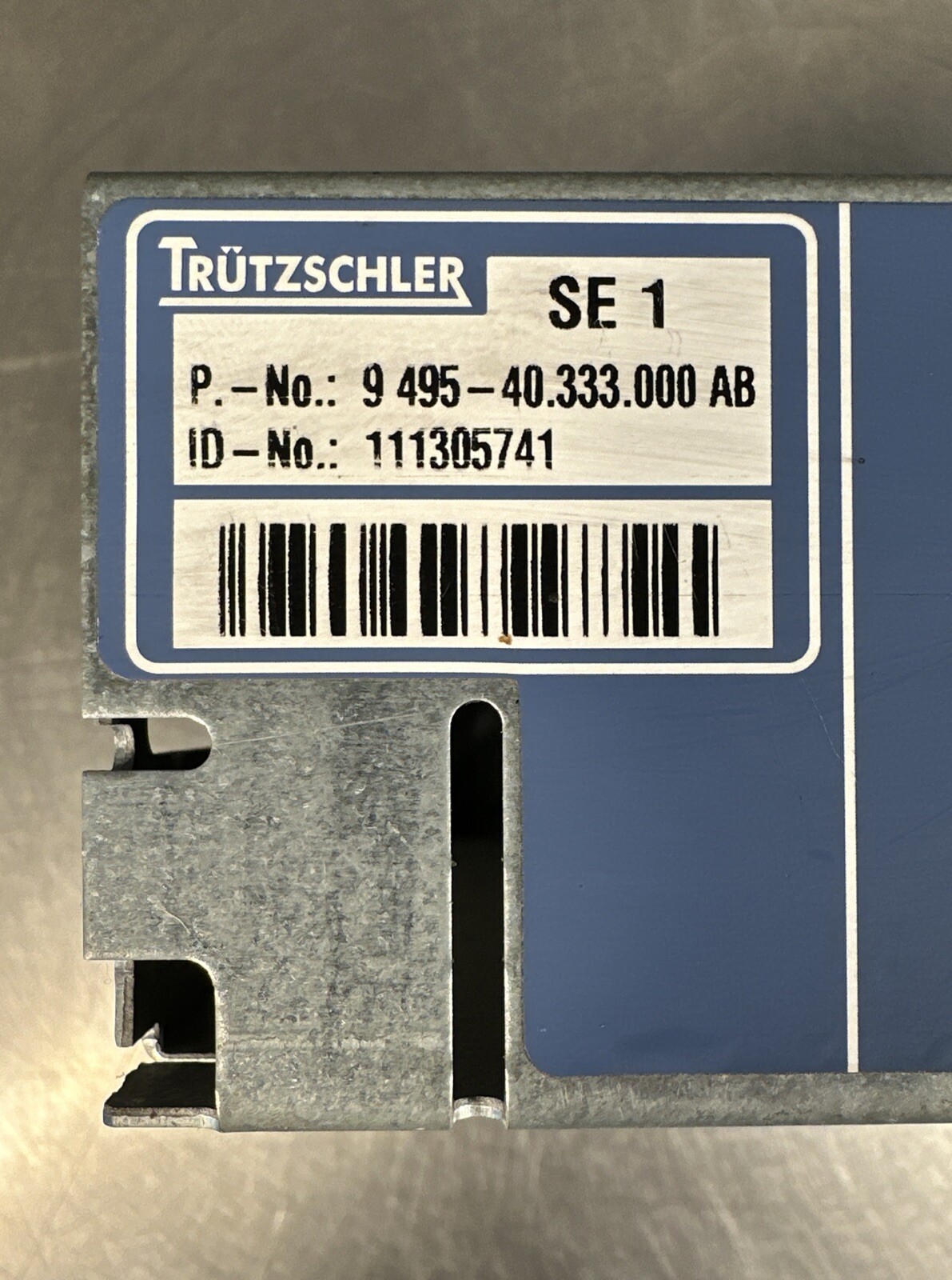 TRUTZSCHLER SE1 9 495-40.333.000 AB / 111305741 (1E-03)