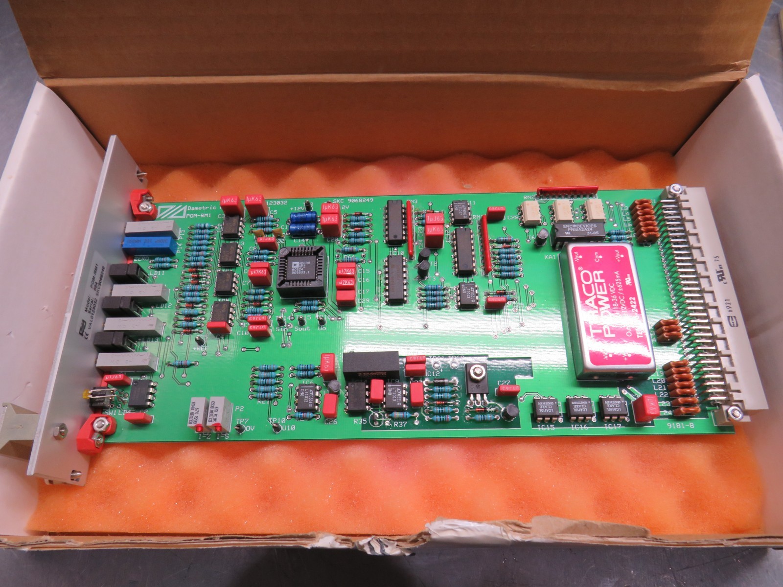 Dametric AB POM-RM1 Rotor Position Board Valmet VAL0123032
