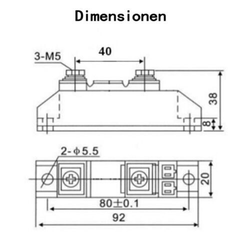 25A 1600V anti-back charge diode MD25A1600V anti-diode